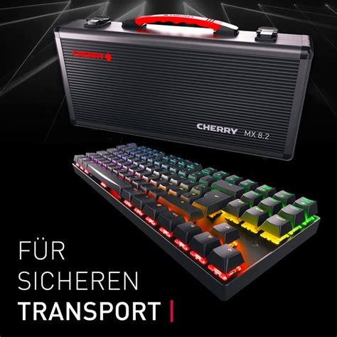 Cherry Mx Tkl Wireless Schwarz Mx Rgb Red Usb Bluetooth De Ab