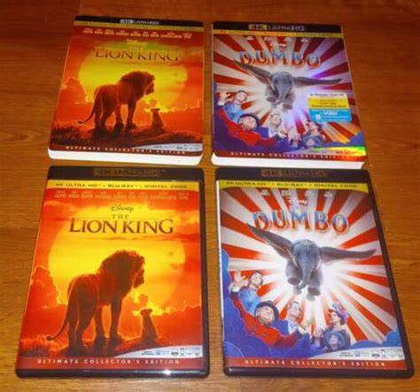 Disneys Dumbo The Lion King 4k Ultra Hdblu Ray Combo Pack With