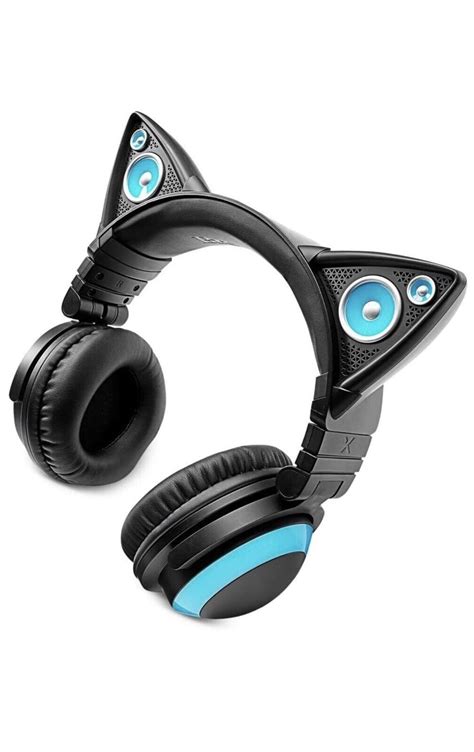 Axent Wear Cat Ear Headphones With Blue High Performance Free Shipping Ebay