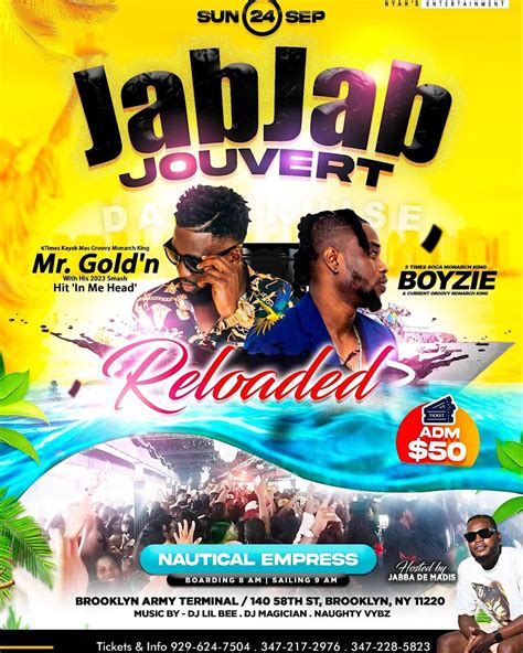 Jab Jab Jouvert Reloaded - Sep 24, 2023 | FETE LIST, Soca Events