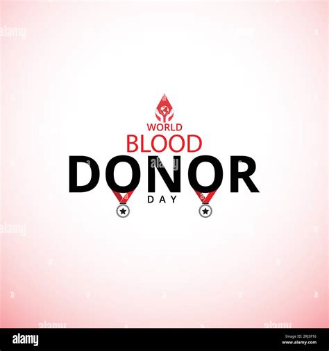 World Blood Donor Day Injection And Blood Drop Concept D