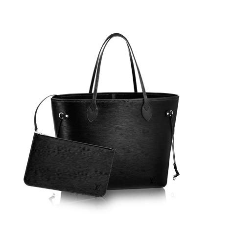 Louis vuitton Neverfull Mm in Black | Lyst