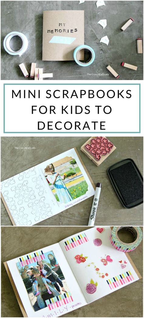 Memory Scrapbook: Making a Mini Scrapbook with your Kids