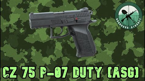 Cz 75 P 07 Duty Co2 Recenze Czsk Youtube