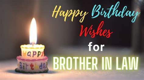 Top Birthday Wishes For Brother In Law Images Amazing Collection