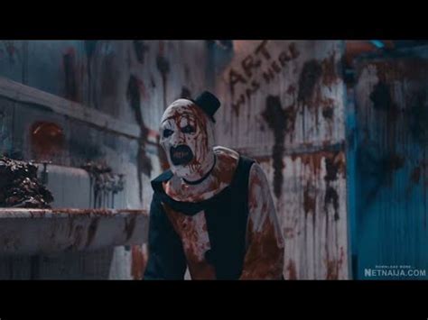 Terrifier Killing Art The Clown Scene Youtube