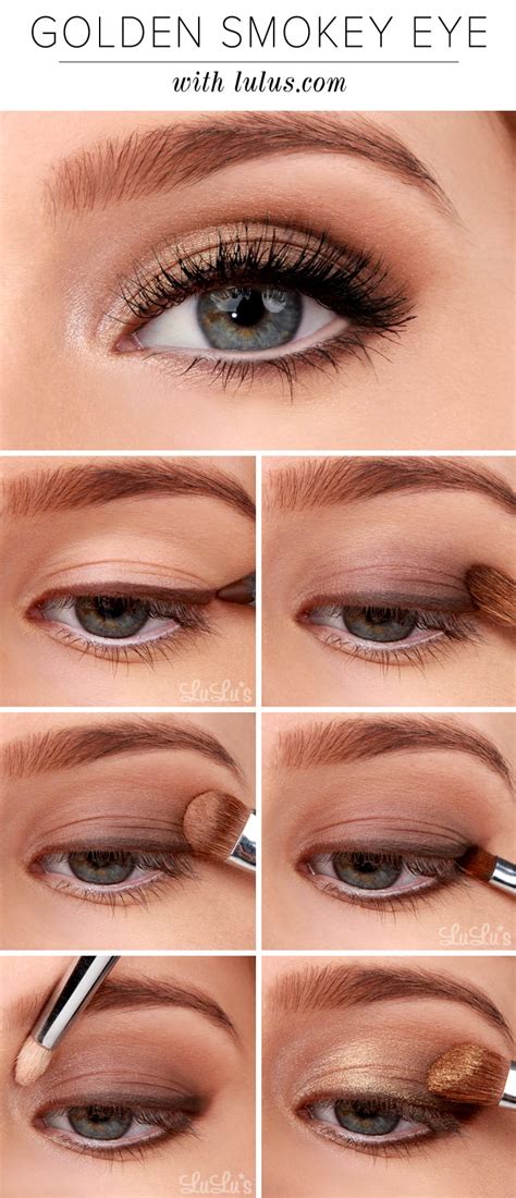 How To Apply Smoky Eyeshadow Pictures Wavy Haircut