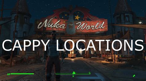 Fallout 4 Nuka World All Cappy Locations In Under 2 Minutes Youtube