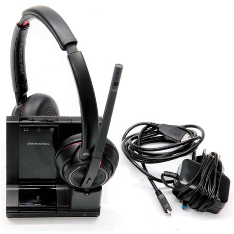 Poly Savi 8200 Series W8220 M Stereo Dectbluetooth Headset Mdock Ms 3559 Kr