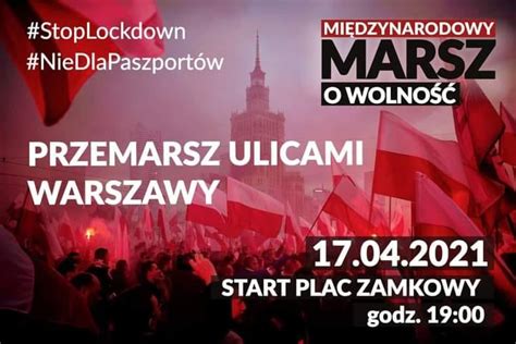 MARSZ O WOLNOŚĆ WARSZAWA Warsaw Now Najciekawsze Wydarzenia i