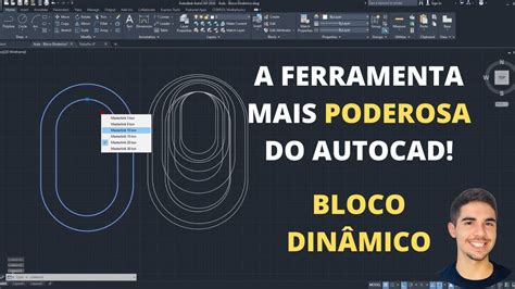 Como Fazer Bloco Din Mico No Autocad Youtube