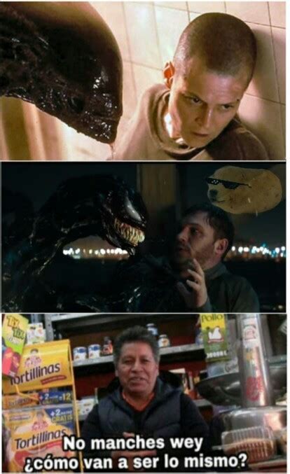 El Titulo Es Un Xenomorfo Infectado Por Venom Meme Subido Por