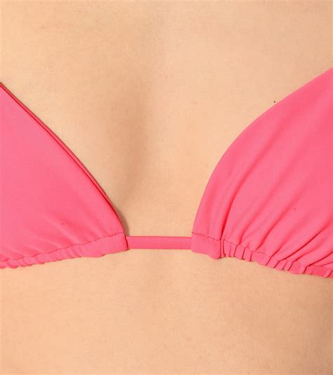 Via Bikini Top In Pink Jade Swim Mytheresa