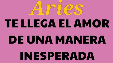 ♈🐏aries🐏♈🧿🔮las Bendiciones Llegan A Ti De Una Manera Inesperada🔮🧿 Youtube