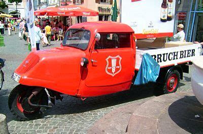 3 WHEELED GERMAN TRUCKS BY TEMPO This Small Truck The Hanseat Was