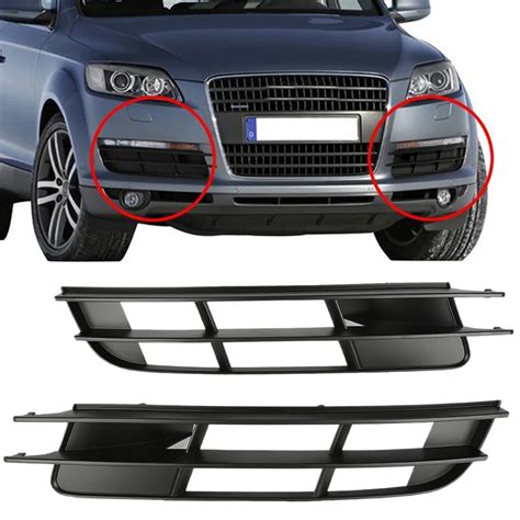 Car Front Left Right Fog Light Bumper Lower Air Outlet Grilles