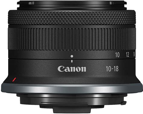 Canon RF-S10-18mm F4.5-6.3 IS STM Ultra-Wide Angle Zoom Lens for EOS R ...