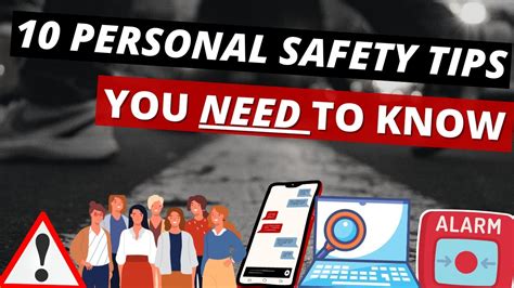 10 Personal Safety Tips You Need To Know YouTube