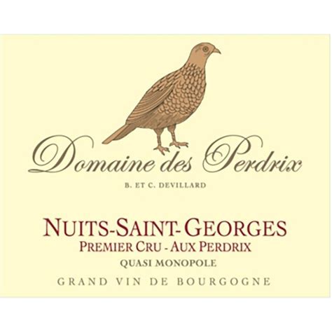 2021 Domaine Des Perdrix Nuits Saint Georges Premier Cru Aux Perdrix