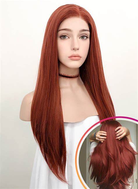 Auburn Lace Front Wig Wigisfashion Wig Is Fashion