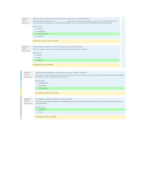 Examen Conceptos Importantes En El Desarrollo Humano Studocu