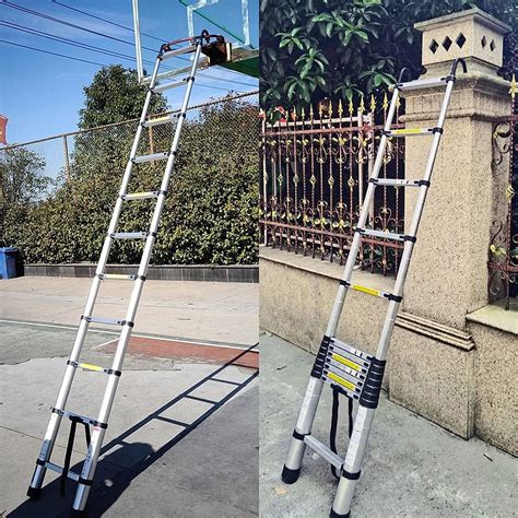 M Portable Telescopic Extenable Ladder Multi Purpose Aluminium