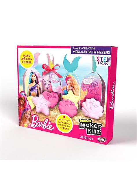 Barbie Deluxe Mermaid Bath Fizzer T Set Uk