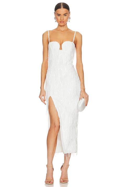 Elliatt Judith Dress In Ivory Revolve