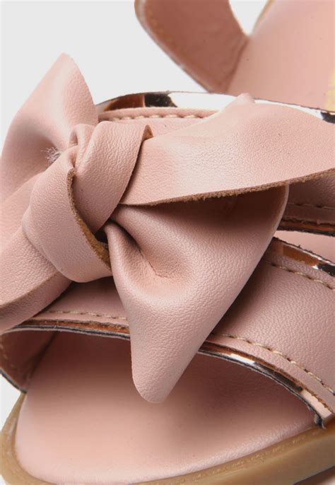 Sandália Pimpolho Infantil Laço Nude Compre Agora Dafiti Brasil