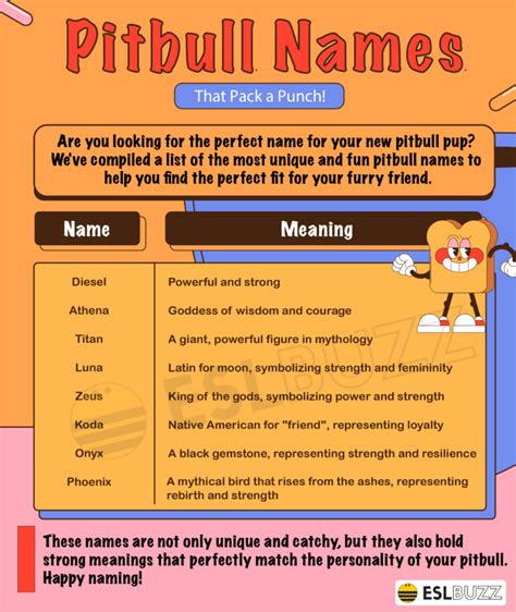 Pitbull Names: The Ultimate Guide for Naming Your Furry Friend - ESLBUZZ