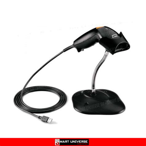 Lector Códigos de Barra 1D Zebra LS1203 Laser incluye Stand cable USB