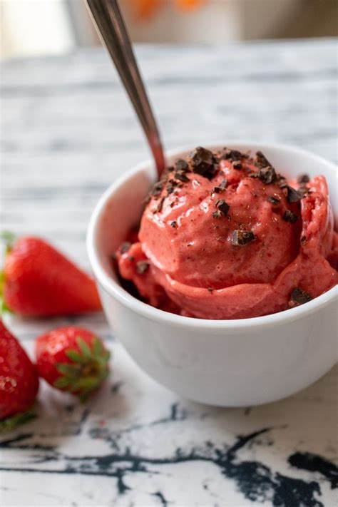 Gelato Alla Fragola Il Girasole Verde