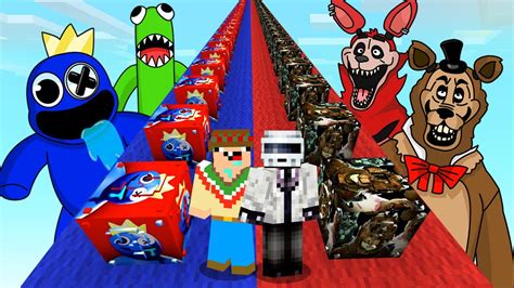 Desaf O De Lucky Block De Fnaf Jrs Vs Rainbow Friends Quien Es