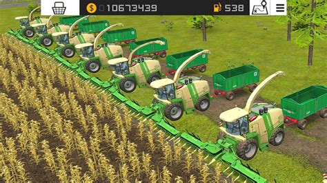 Making Silage With Krone Harvester In Fs Fs Multiplayer