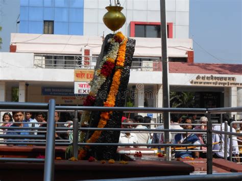 Lord Shani Temple At Shingnapur India Editorial Photography Image