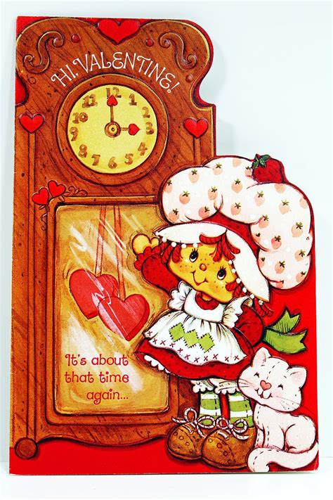 Vintage Strawberry Shortcake Valentines Day Cards Artofit