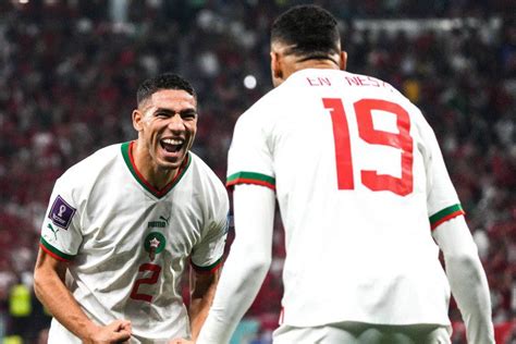 Le Maroc Est Le E Pays Africain Disputer Un Quart De Finale De Coupe