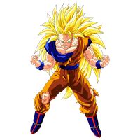fictional art pixel goku character  transparent image hq