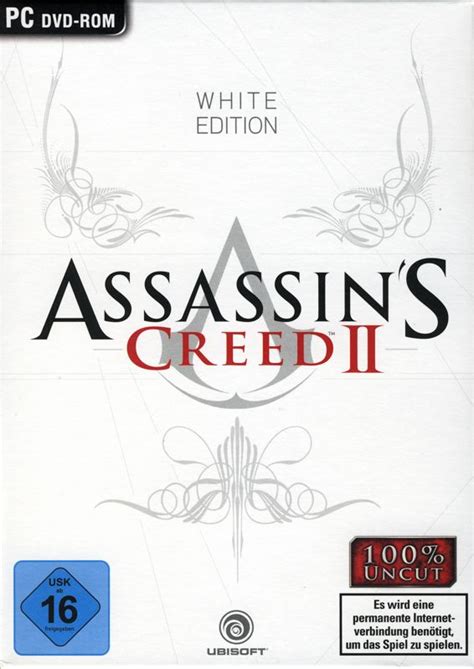 Assassins Creed Ii White Edition Cover Or Packaging Material Mobygames