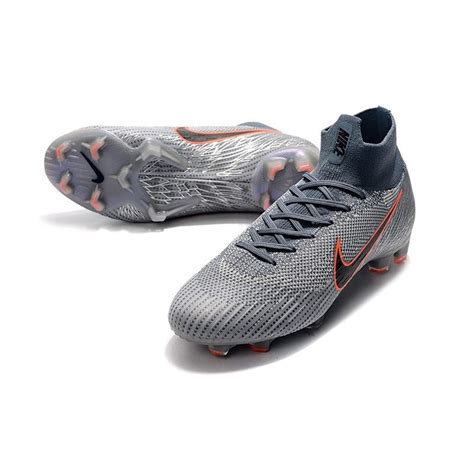 Nike Mercurial Superfly Vi 360 Elite Fg Cleat Wolf Grey Black