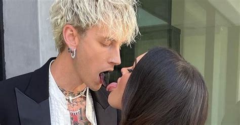 Megan Fox And Machine Gun Kelly Pack On The Pda After Getting Pulled Over For Not Wearing A