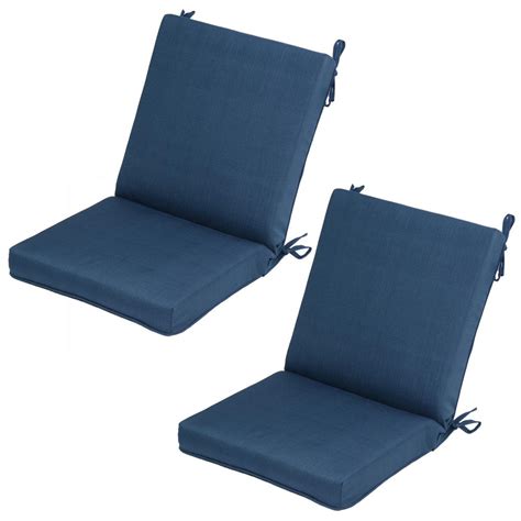 Charleston Mid Back Outdoor Dining Chair Cushion 2 Pack 7250 02242500