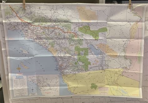 Southern California AAA Map 1994 Disneyland Front Photo Snow White ...