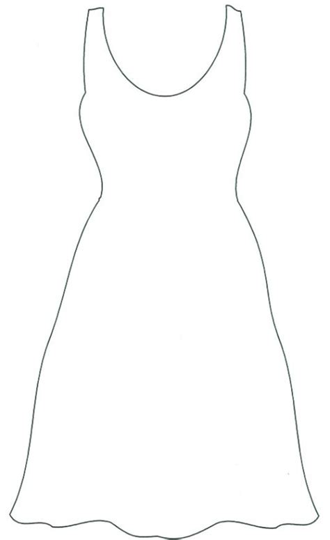 Blank Dress Template