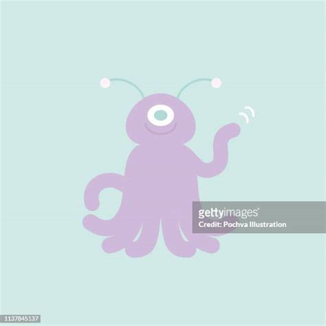 Purple Alien Cartoon Photos and Premium High Res Pictures - Getty Images