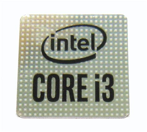 Intel Core I3 Sticker 18 X 18mm 1116″ X 1116″ 1061 Vath Ventures