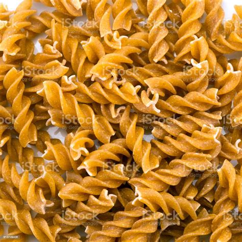 Fusilli Pasta Background Texture Stock Photo Download Image Now