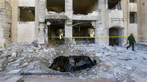 Syrian State Media Reports a Deadly Strike in Damascus - The New York Times