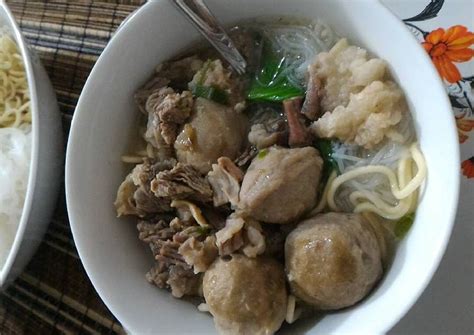 Resep Bakso Sapi Tetelan oleh ika yuliana - Cookpad