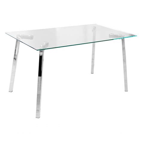 Clear Glass Dining Table Atelier Yuwa Ciao Jp